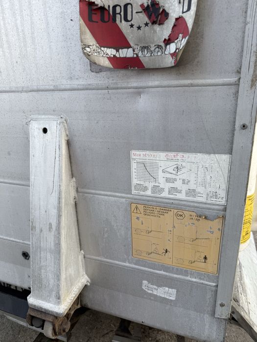 lift hidraulic si prelata cu role