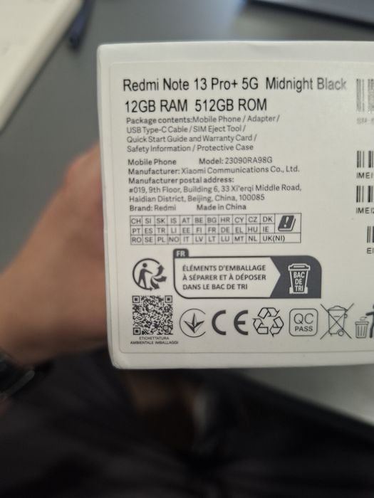 Redmi note 13 pro plus 512 gb/12 bg ram