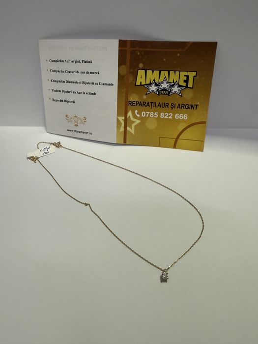 Lant cu pandantiv (vl) star amanet