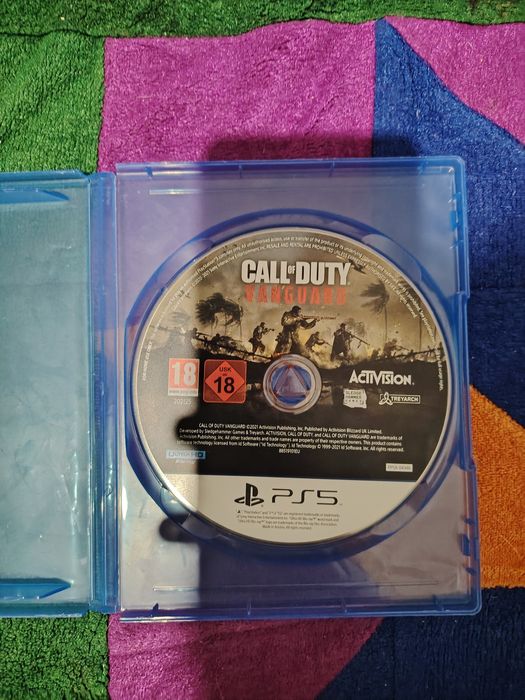 Продам Call Of Duty VANGUARD, На ps5 диском