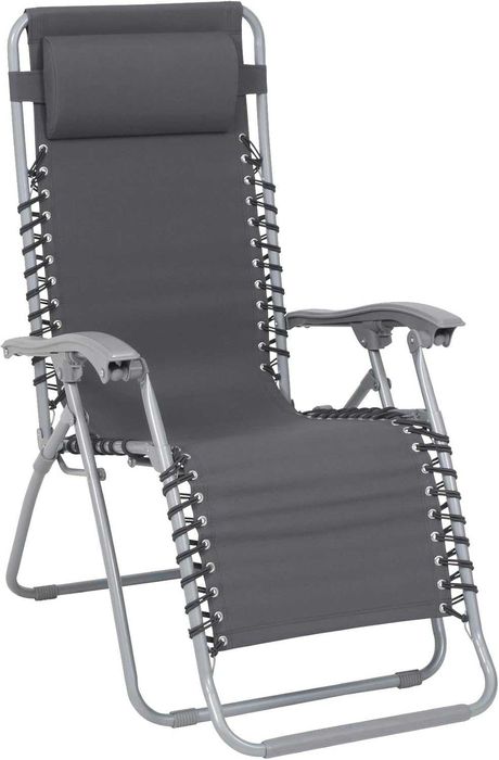 Сгъваем градински шезлонг/ стол 65х112х90 см