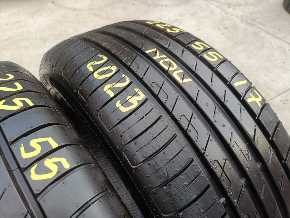 Doua anvelope noi de vara 225 55 17 goodyear efficirent grip dot 2023