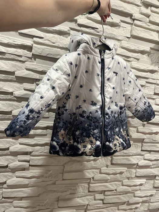 Зимно яке за момиче Boboli с две лица