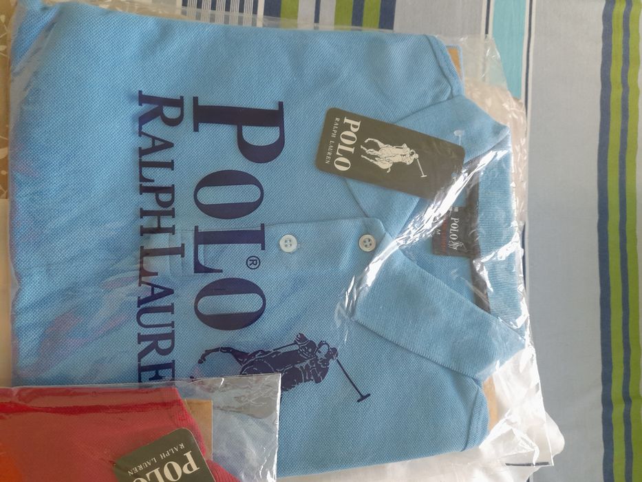 3 tricouri noi Polo-Ralph Lauren