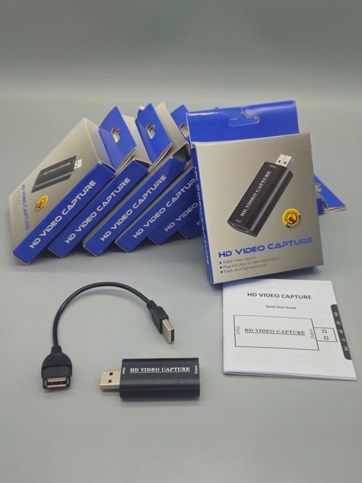 Видео Кепчър карта USB 3.0 флашка 4K аудио видео HDMI USB capture card