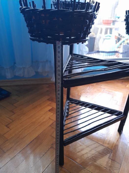 Цветарник,Старо Керамично куче и Испанска кожена  манерка