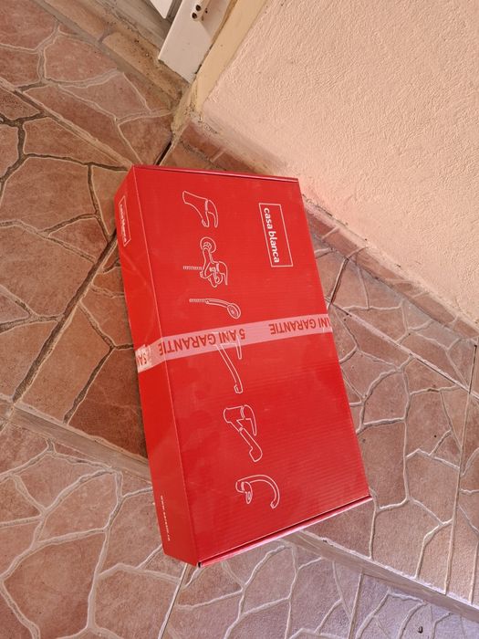 Baterie lavoar si lavoar marmura compozit