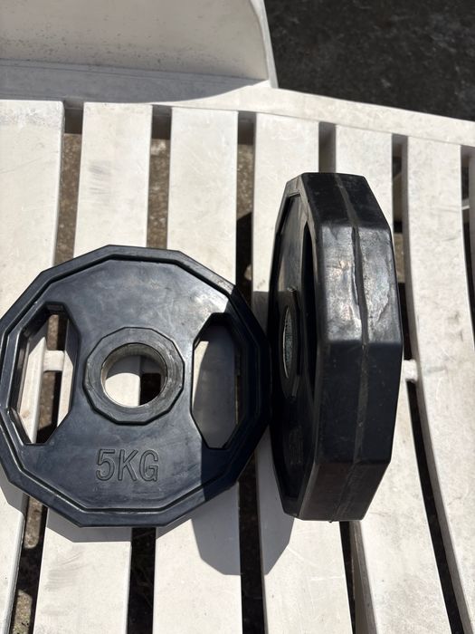Disc haltere pt bara olimpica 2 x 5 kg