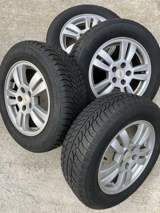 Джанти с гуми за шевролет