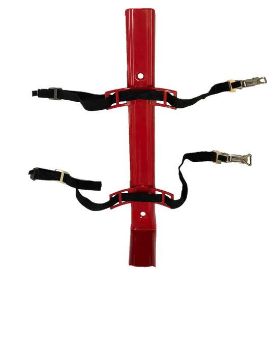 Стойка за пожарогасител за превозно средство и стена