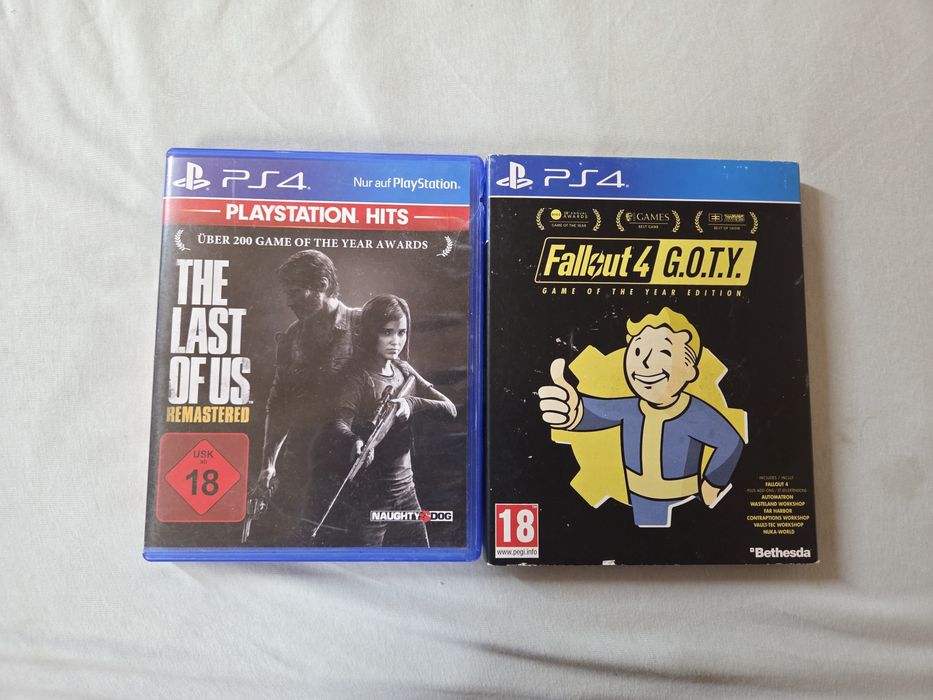 Vând pachet de 2 jocuri legendare pentru PlayStation 4, ambele în stare foarte buna, discuri curate și fără zgârieturi