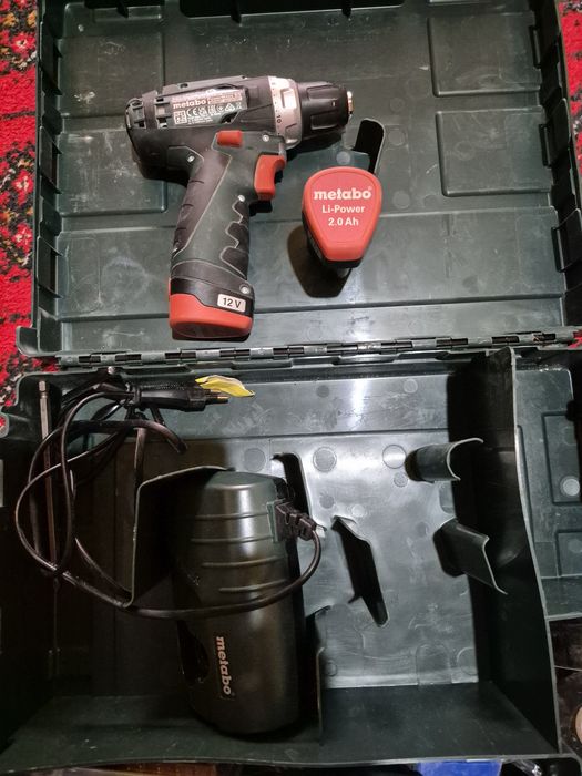 Шуруповерт Метабо power max basik 12 v