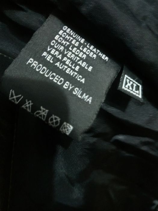 Кожаный плащ женский