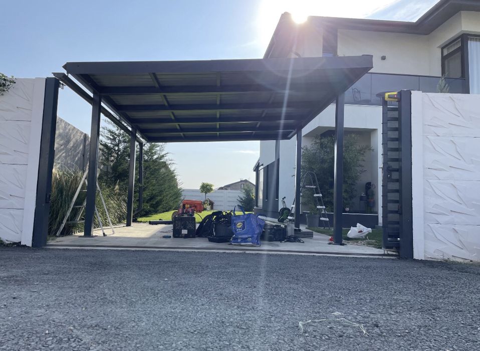 Carpot,structura metalica,acoperitoare auto