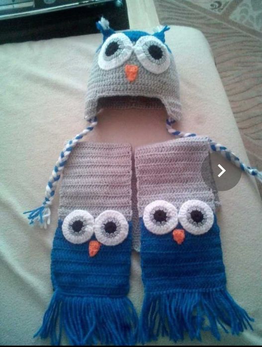 детски плетени шапки