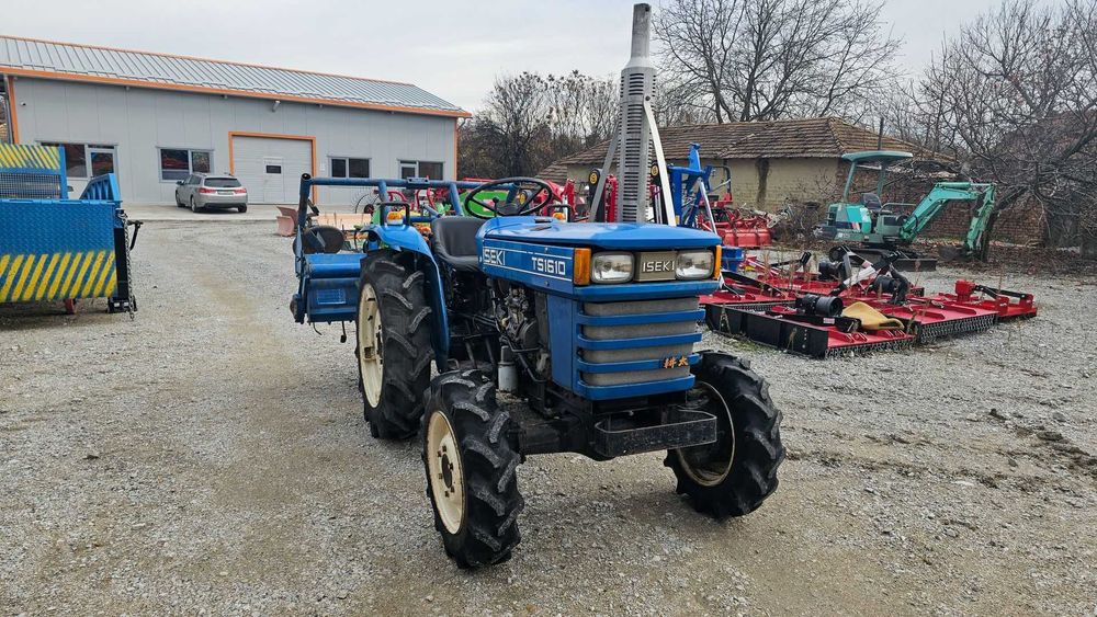Японски трактор Iseki TS1610F с фреза, 4x4, 16 кс., АграБГ Джолев