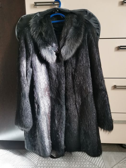 Шуба нутриевая без капюшона