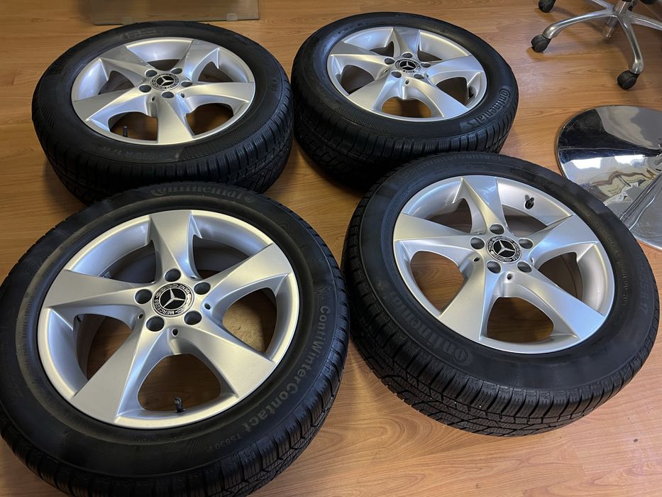 Set jante iarna V class W447 Conti Winter M0 -MB 225 55 17 XL+Senzori
