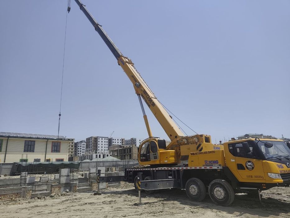 Кран хизмати Самарқанд шахрида