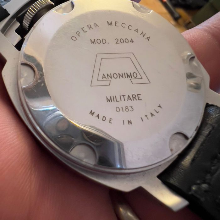 Anonimo Militare Opera Meccana