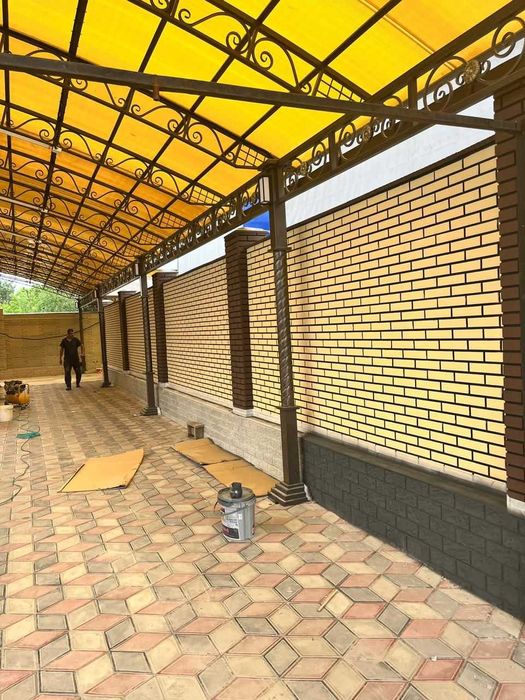 Фибробетонные панели с утеплителем — 4200 тг