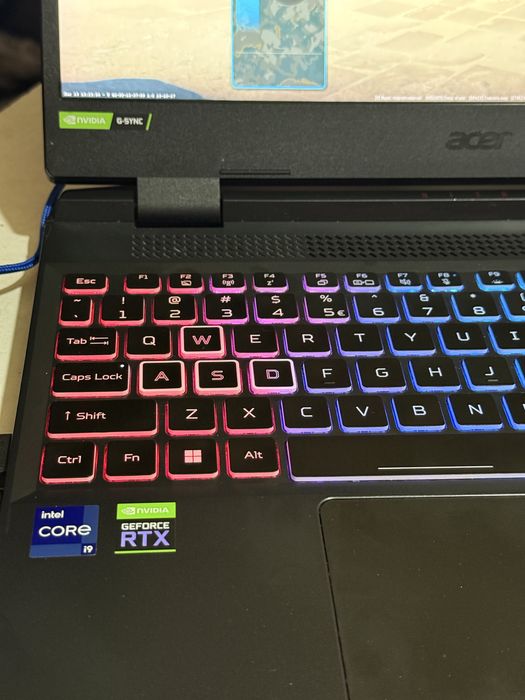 Acer NITRO 5 Core I9 Gaming 2K Экран Ноутбук Идеал холатда