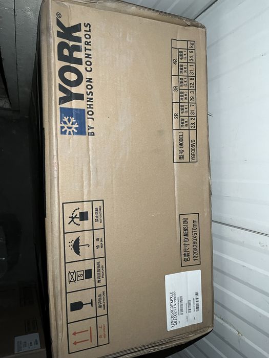 Фанкойл York новые