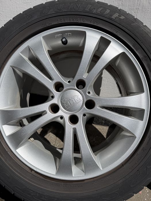 Джанти 16 5х112 +гуми Dunlop sp spotr