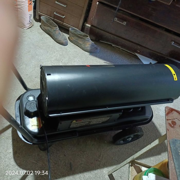 мощная тепловая пушка