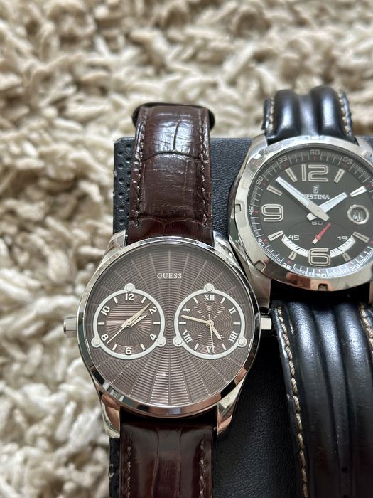 Vând 2 ceasuri Guess , Festina.Produsele sunt aproape noi, originale.