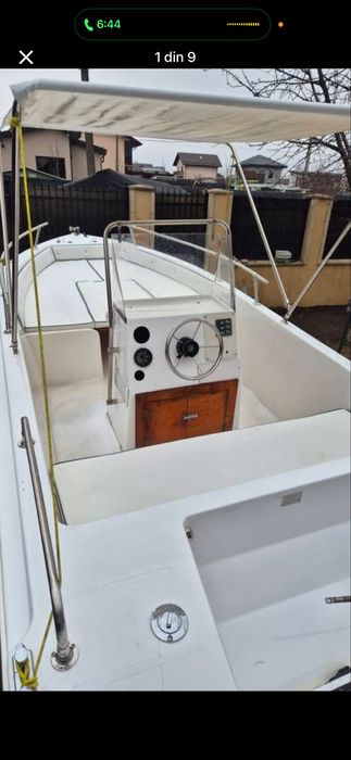Barca open 5m cu 2 latime motor 70cp