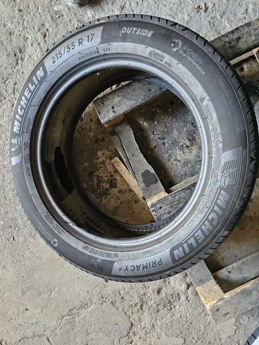 2 anvelope vara 215 55 17 Michelin Primacy 6.4mm