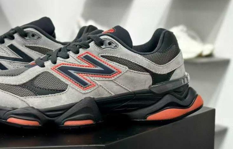 Нови мъжки маратонки New Balance 9060 черно сиво