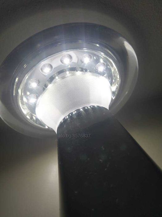 Лампа LED настолна от Luxartec 20 см + батерии + адаптър