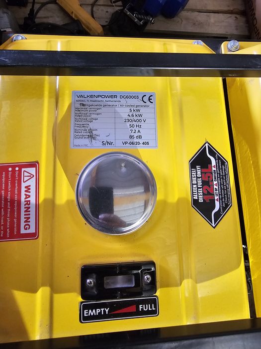 Generator valkenpower diesel 5kw 220v si 380v