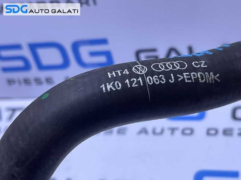 Furtun Conducta Apa Audi A3 8P 2.0 TFSI BWA AXX BHZ BZC CDLA CDLC 2004 - 2013 Cod 1K0121063J [B0013]