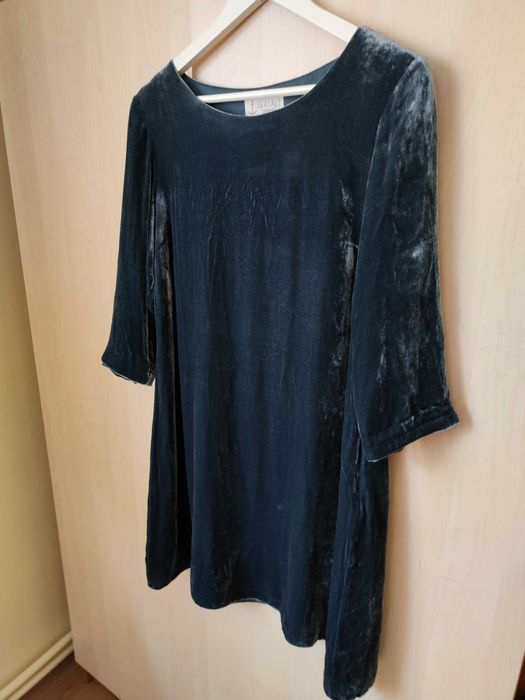 Rochie Noua Catifea Matase SeaSalt Cornwall (Masura L / 12)