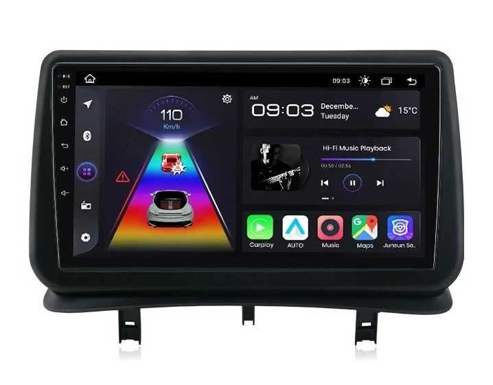 Мултимедия Двоен дин за Renault Clio 3 Навигация Android Рено Клио 3