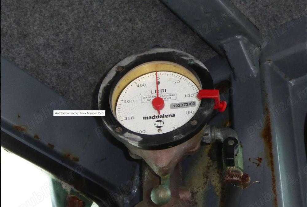 Betoniera cu autoincarcare TEREX Mariner 35G
