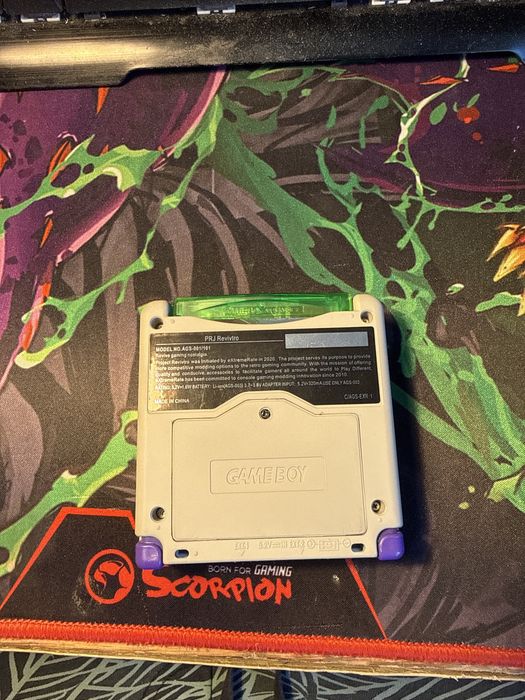 Gameboy advance sp reshell ags 001