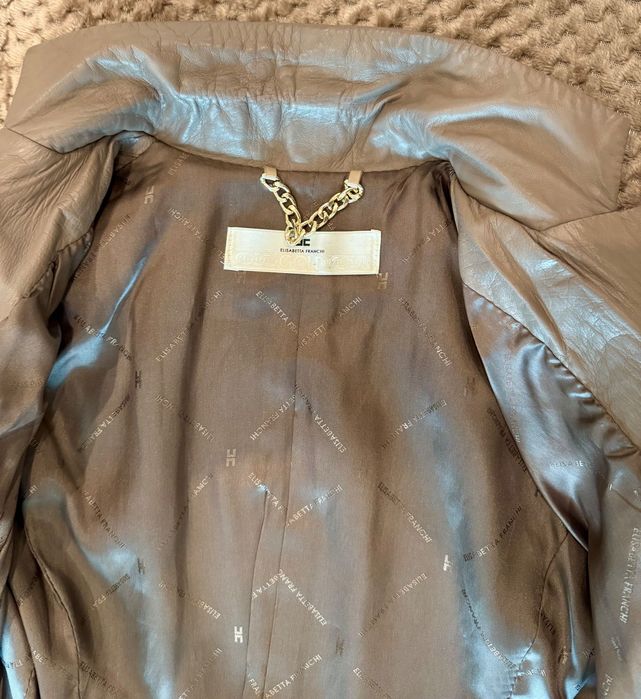 Кожено яке Elisabetta Franchi