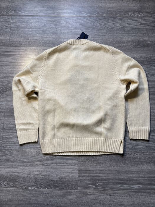 Pulover crem cu ursuleț, RL