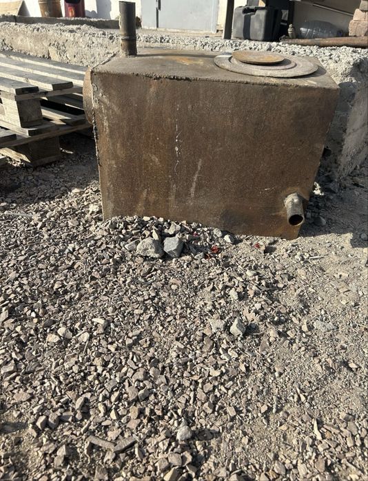 Печь на твердом топливн