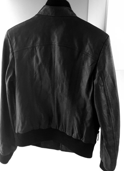 Geaca piele naturala ,copii 10/12 ani.Calitate plus