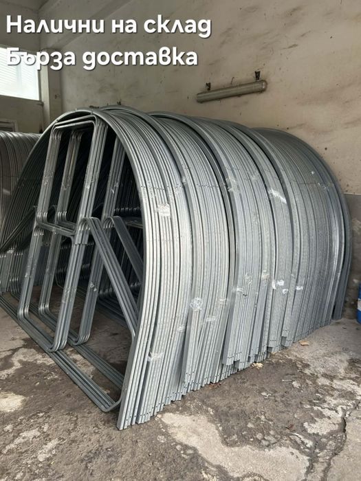 Оранжерия с поликарбонат 3х8