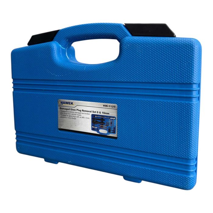 Комплект за демонтаж на скъсани подгревни свещи 16 части – HAWEK