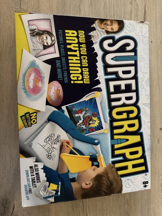 Supergraph - детска играчка, пректор за рисуване