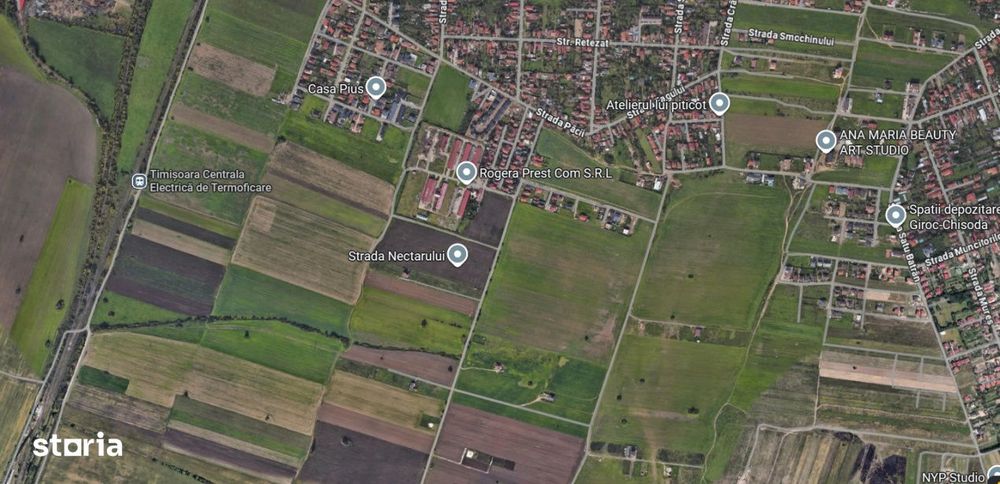 Chisoda - teren intravilan- 551 mp