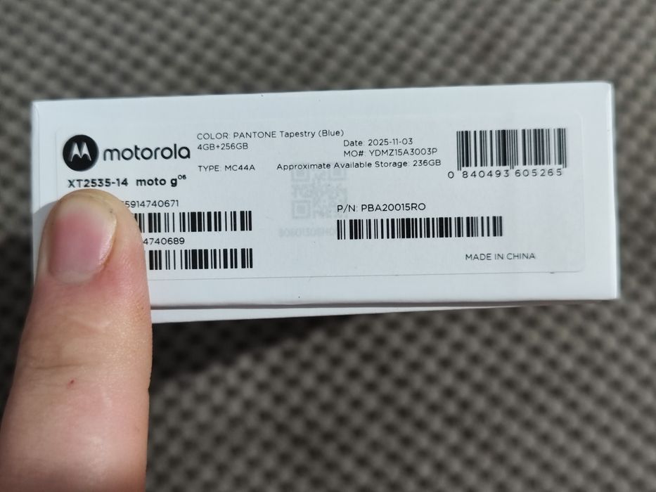 Motorola G06 256gb 4GbRAM - SIGILAT ! + garanție 24 luni !