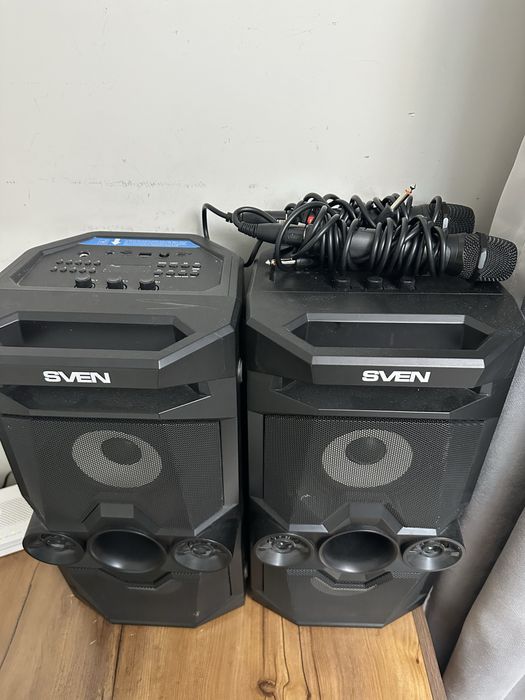 Bluetooth колонка Sven с микрофонами